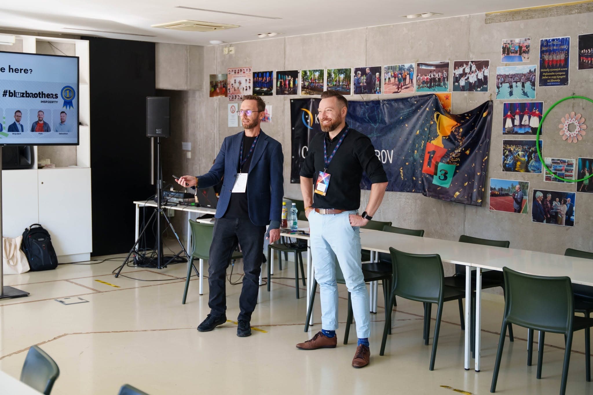 Wystąpienie na konferencji technologicznej